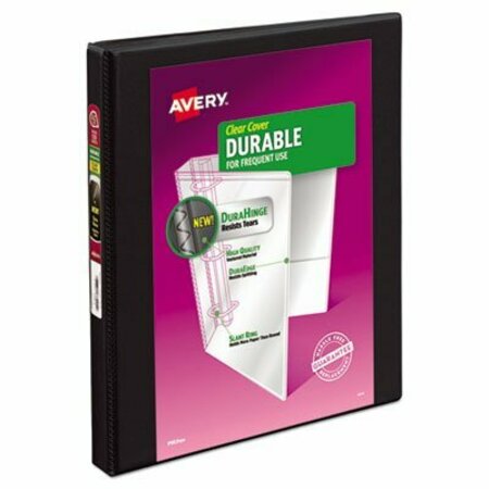 AVERY DENNISON Durable View Binder, 1/2 Cap 11inx8-1/2in 17001